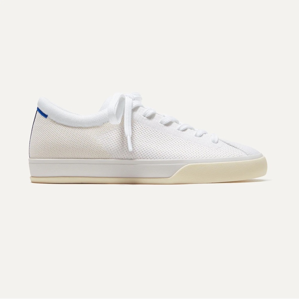 Rothy's White Knit Low-Top Sneakers